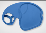 Blue  Eat Neat Party Plate
